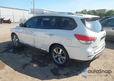 2013 Nissan Pathfinder Platinum from USA, damaged, VIN 5N1AR2MN7DC635969
